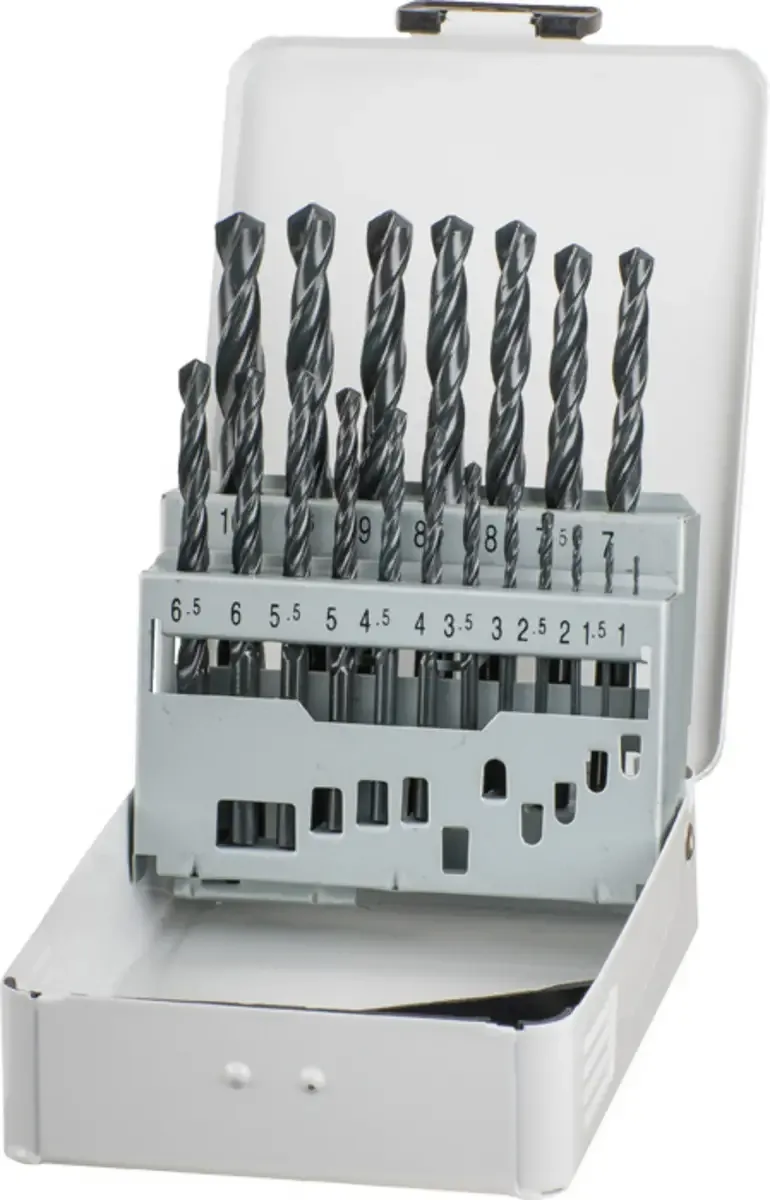 kwb 421944 HSS Metall-Spiralbohrer-Set 19teilig 1 mm, 1.5 mm, 2 mm, 2.5 mm, 3 mm, 3.5 mm, 4 mm, 4.5 mm, 5 mm, 5.5 mm, 6 mm, 6.5 mm, 7 mm, 8 mm, 8.5 mm, 9 mm de KWB – image du produit 1 sur 3
