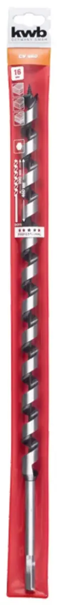 kwb 42416 Schlangenbohrer 16 mm Gesamtlänge 460 mm 1 St. von KWB – Produktbild 2 von 2