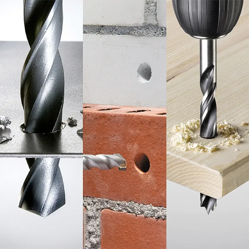 kwb 429690 HSS Metall-Spiralbohrer-Set 18teilig 3 mm, 4 mm, 5 mm, 6 mm, 8 mm, 10 mm DIN 338 Zylinderschaft 18 St. de KWB – image du produit 2 sur 3