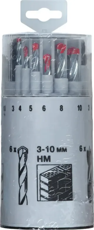 kwb 429690 HSS Metall-Spiralbohrer-Set 18teilig 3 mm, 4 mm, 5 mm, 6 mm, 8 mm, 10 mm DIN 338 Zylinderschaft 18 St. de KWB – image du produit 1 sur 3