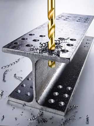 kwb 429844 HSS Metall-Spiralbohrer-Set 13teilig 2 mm, 2.5 mm, 3 mm, 3.2 mm, 3.5 mm, 4 mm, 4.5 mm, 4.8 mm, 5 mm, 5.5 mm, 6 mm, 6.5 mm DIN 338 Zylinderschaft 13 de KWB – image du produit 2 sur 3