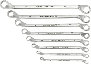 kwb 440300 Ringschlüssel-Satz 8teilig Schlüsselweite (Metrisch) 6 - 22 mm von KWB – Produktbild 1 von 3
