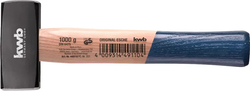kwb 449110 Fäustel 1000 g 1 St. van KWB – productafbeelding 2 van 2
