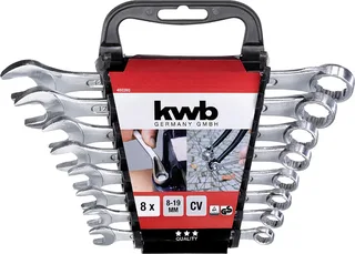 kwb 460390 Jeu de clés à œil 8 pièces Ouverture de clé (métrique) 02 - 56 mm de KWB – image du produit 3 sur 3