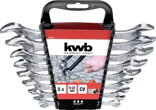 kwb 470390 Jeu de clés plates doubles Ouverture de clé (métrique) 6 - 22 mm de KWB – image du produit 3 sur 3