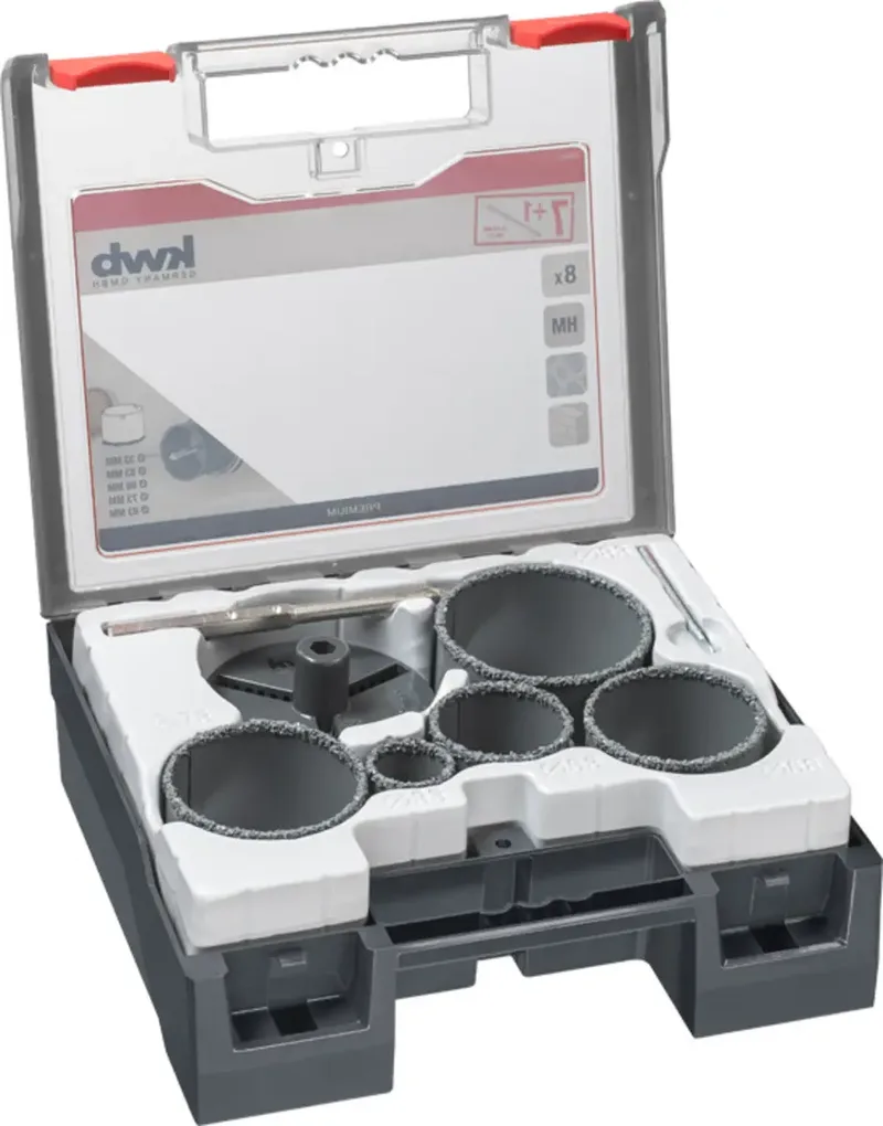 kwb 499505 Lochsägen-Set 8teilig 33 mm, 53 mm, 68 mm, 73 mm, 83 mm 1 St. de KWB – image du produit