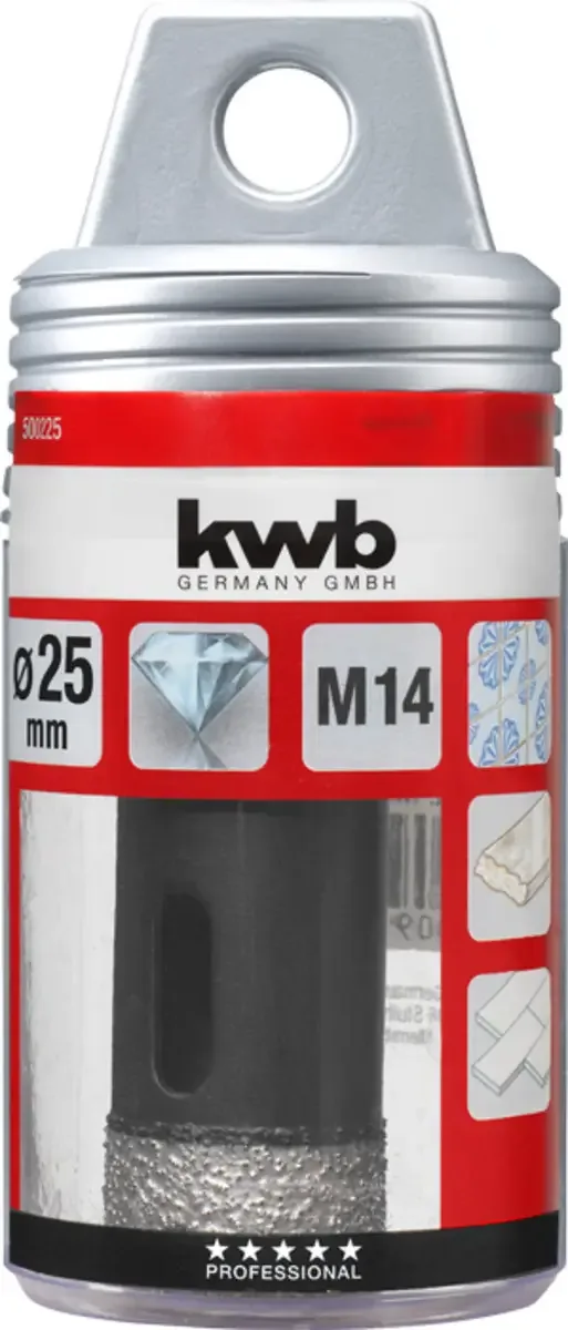 kwb 500225 Lochsäge 25 mm 1 St. von KWB – Produktbild 3 von 3