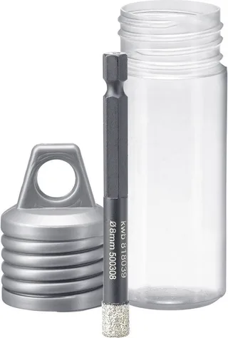 kwb 500308 Tegelboor 8 mm 1/4 (6.3 mm), Zeskant schacht 1 stuk(s) de KWB – image du produit 1 sur 2