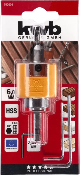 kwb 512006 Hout-spiraalboor 6 mm 1 stuk(s) de KWB – image du produit 1 sur 3