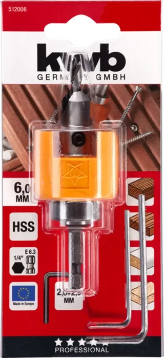 kwb 512006 Hout-spiraalboor 6 mm 1 stuk(s) de KWB – image du produit 3 sur 3