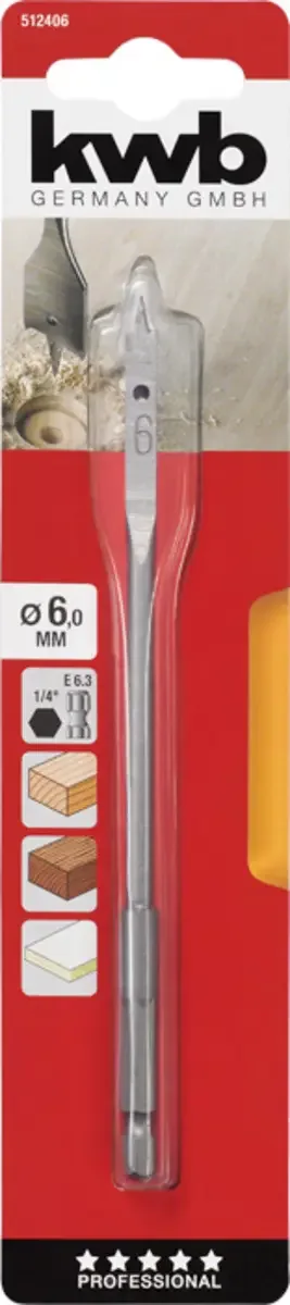 KWB 5124 speedboor 6 mm från KWB – produktbild 3 av 3