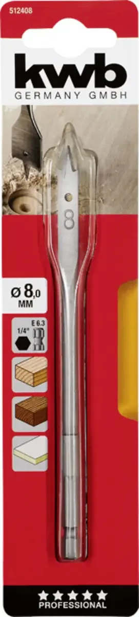 KWB 5124 speedboor 8 mm från KWB – produktbild 3 av 3