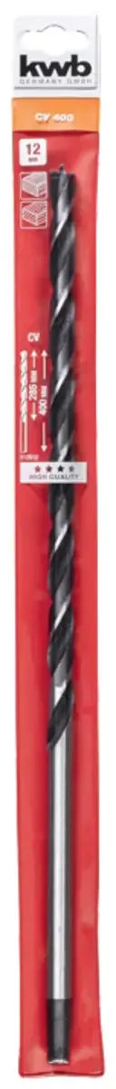 kwb 512812 Foret pour le bois 12 mm Longueur totale 400 mm 1 pc(s) de KWB – image du produit 2 sur 2