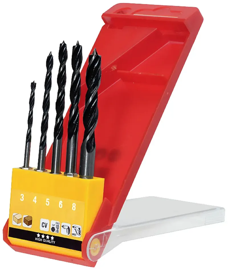 Holzbohrer E6.3 Kass 3-8 5-tlg von KWB – Produktbild 1 von 3