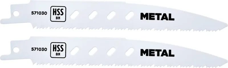 kwb 571030 kwb BiM-Säbelsägeblätter für Metall Sägeblatt-Länge 150 mm 2 St. fra KWB – produktbillede 1 af 2