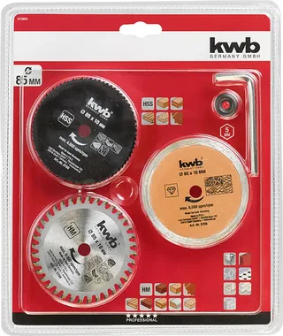 kwb 575905 Kreissägeblatt-Set 5 St. by KWB – product image 3 of 3