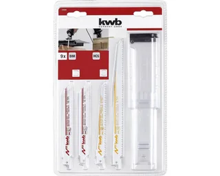 kwb 576090 Set zaagbladen, 9-delig 9 stuk(s) by KWB – product image 3 of 5