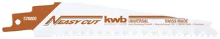 kwb 578800 Säbelsägeblatt mit Easy-Cut Schaft, verwendbar für alle Bau-Materialien Sägeblatt-Länge 150 mm 1 St. von KWB – Produktbild 1 von 3