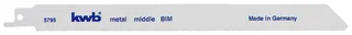kwb 579530 Säbelsägeblätter, Metallbearbeitung, Bi-Metall 2 St. de KWB – image du produit 1 sur 2