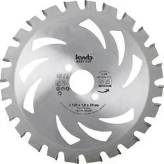 kwb 583338 Hartmetall Kreissägeblatt 150 x 16 x 1.2 mm Zähneanzahl: 24 1 St. von KWB – Produktbild 1 von 2