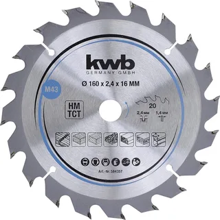 kwb 584357 Hardmetaal-cirkelzaagblad 160 x 16 mm 1 stuk(s) by KWB – product image 1 of 2
