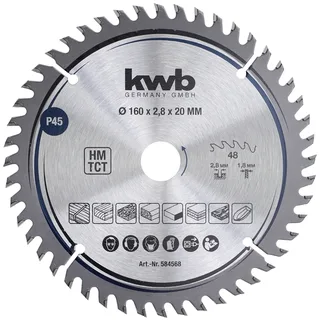 kwb 584568 Kreissägeblatt 160 x 16 mm 1 St. by KWB – product image 1 of 2