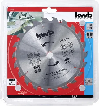 kwb 586159 Cirkelzaagblad 184 x 16 mm 1 stuk(s) by KWB – product image 2 of 2