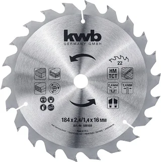 kwb 586159 Cirkelzaagblad 184 x 16 mm 1 stuk(s) by KWB – product image 1 of 2