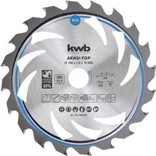 kwb 587856 Hartmetall Kreissägeblatt 210 x 30 x 1.3 mm Zähneanzahl: 48 1 St. von KWB – Produktbild 1 von 2