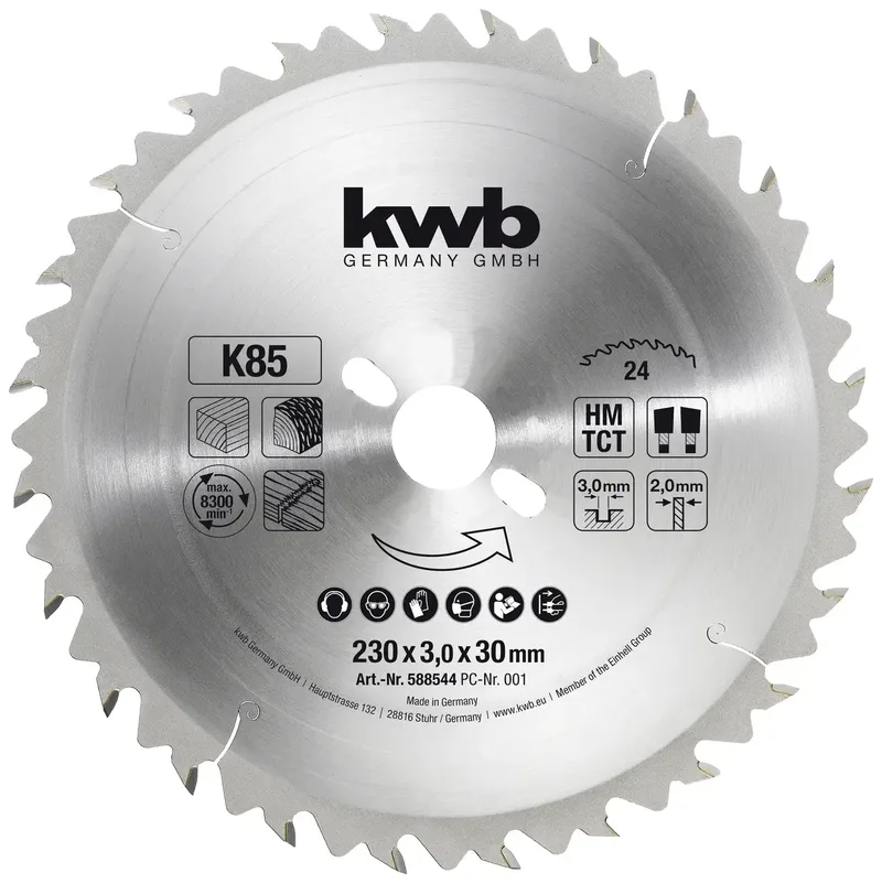 kwb 588544 Kreissägeblatt 230 x 30 mm 1 St. by KWB – product image 1 of 2