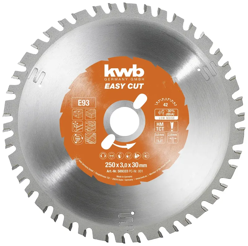kwb 589333 Kreissägeblatt 250 x 30 mm 1 St. by KWB – product image 1 of 2