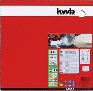 kwb 589477 Lame de scie circulaire 250 x 30 mm 1 pc(s) de KWB – image du produit 3 sur 3