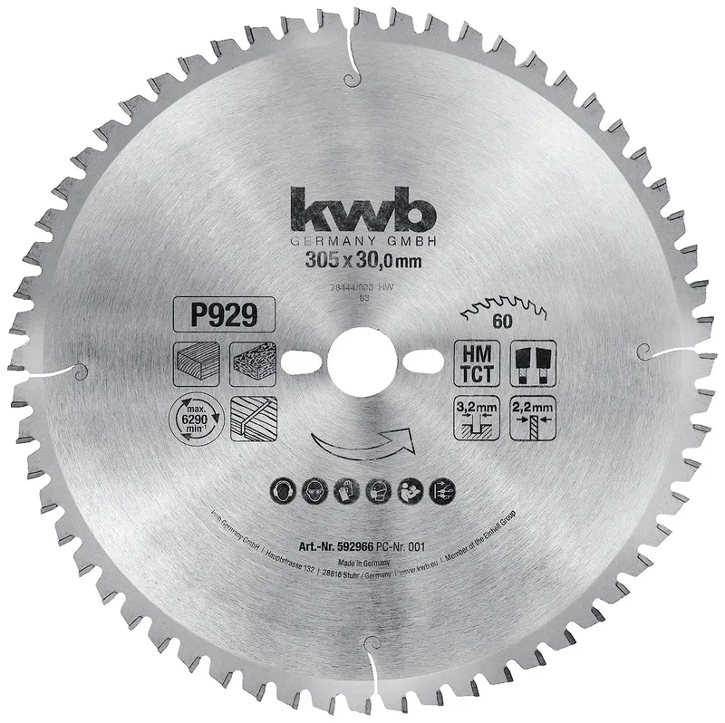 kwb 592966 Kreissägeblatt 305 x 30 mm 1 St. by KWB – product image 1 of 2