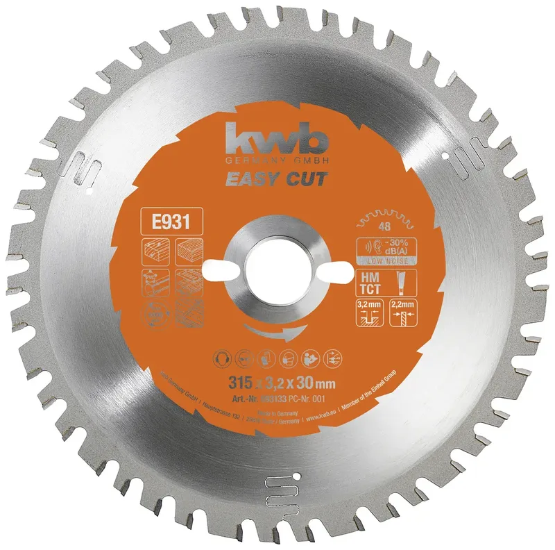 kwb 593133 Kreissägeblatt 315 x 30 mm 1 St. by KWB – product image 1 of 2