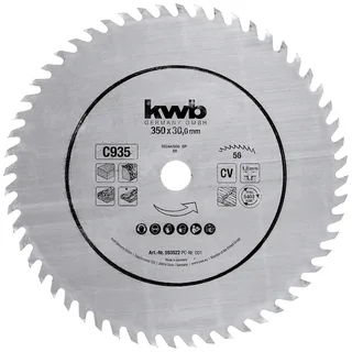 kwb 593522 Kreissägeblatt 350 x 30 mm 1 St. von KWB – Produktbild 1 von 2