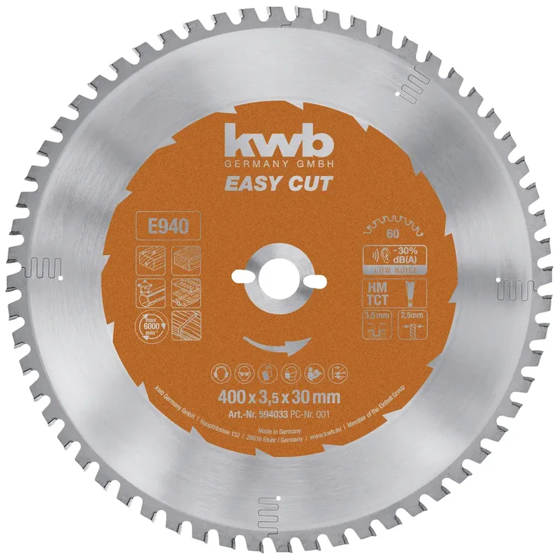 kwb 594033 Kreissägeblatt 400 x 30 mm 1 St. by KWB – product image 1 of 2