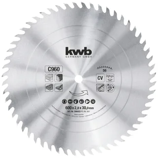 kwb 596022 Kreissägeblatt 600 x 30 mm 1 St. by KWB – product image 1 of 2