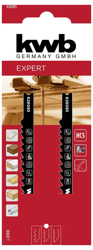kwb 626085 kwb Stichsägeblatt Holz S30 2 St. von KWB – Produktbild 2 von 2