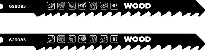 kwb 626085 kwb Stichsägeblatt Holz S30 2 St. von KWB – Produktbild 1 von 2