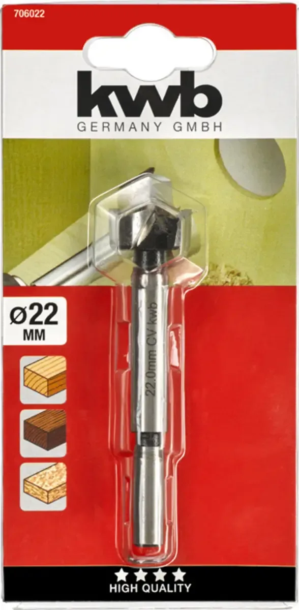 kwb 706022 Forstnerbohrer 1 Stück 22 mm 1 St. by KWB – product image 3 of 3