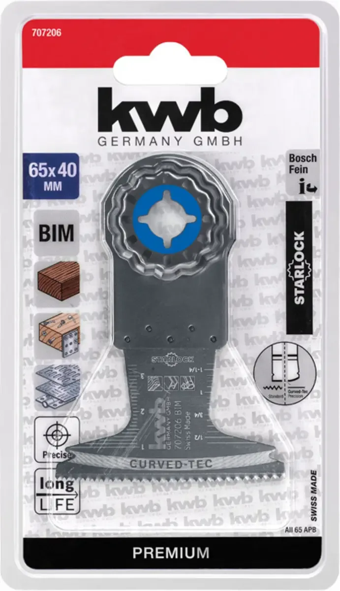 kwb 707206 Tauchsägeblatt 1 St. by KWB – product image 2 of 2