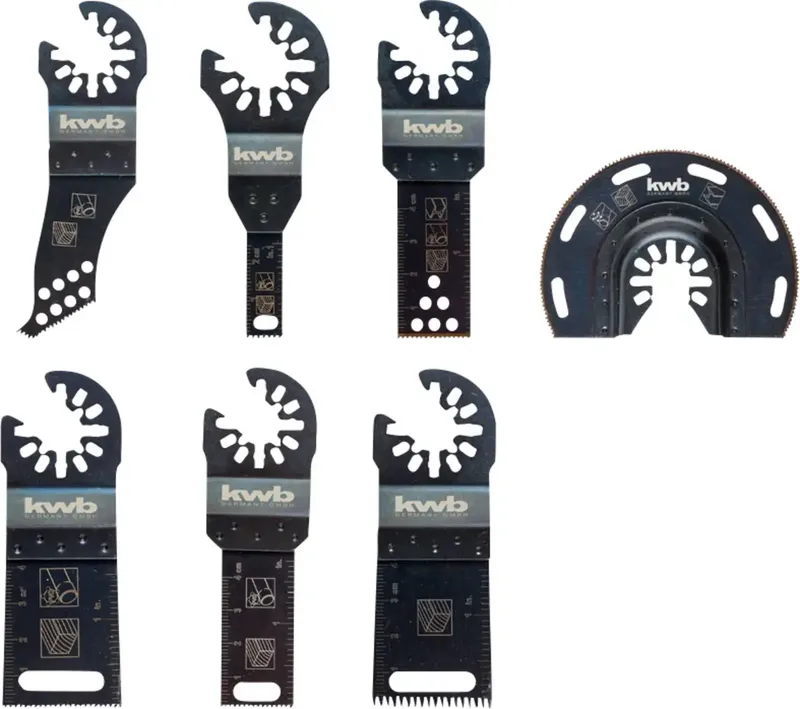 kwb 708000 Tauchsägeblatt-Set 7teilig 7 St. van KWB – productafbeelding