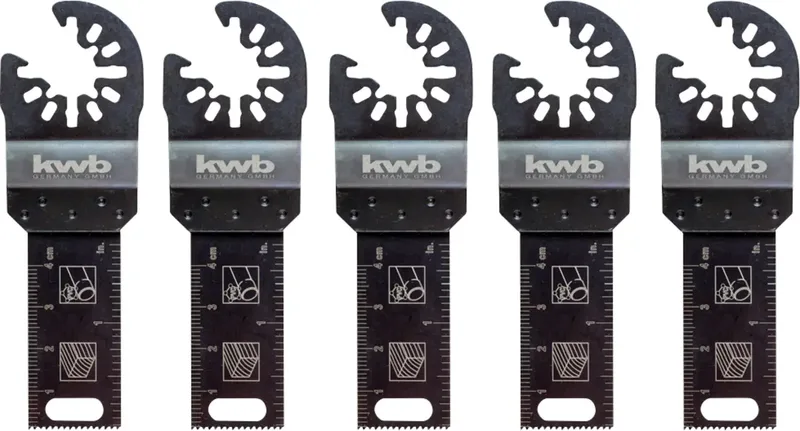 kwb 709153 Tauchsägeblatt-Set 5teilig 22 mm 1 Set by KWB – product image 2 of 2