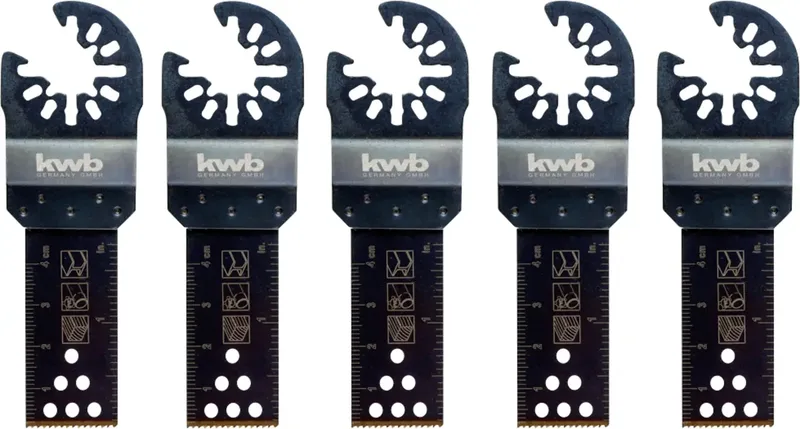 kwb 709253 Tauchsägeblatt-Set 5teilig 22 mm 1 Set by KWB – product image