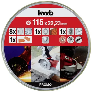 kwb 712041 Trennscheiben-Set 115 mm 10 St. Edelstahl by KWB – product image 3 of 3