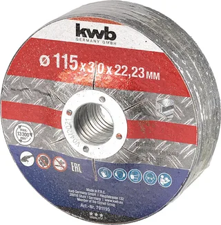 kwb 791195 Trennscheibe gerade 115 mm 10 St. Metall by KWB – product image 3 of 3