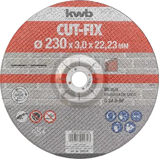 kwb 792970 Trennscheibe gekröpft 230 mm 1 St. Stein de KWB – image du produit 1 sur 3