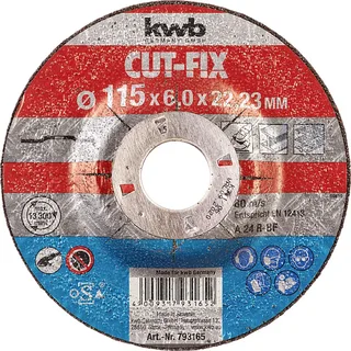 kwb 793165 Schruppscheibe gerade 1 St. van KWB – productafbeelding 3 van 3