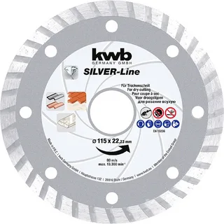 kwb 797870 Diamanten doorslijpschijf Diameter 230 mm Boordiameter 22.23 mm Steen 1 stuk(s) by KWB – product image 1 of 3