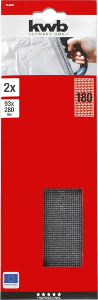 kwb 854180 Schleifnetz-Set 2 St. von KWB – Produktbild 3 von 3